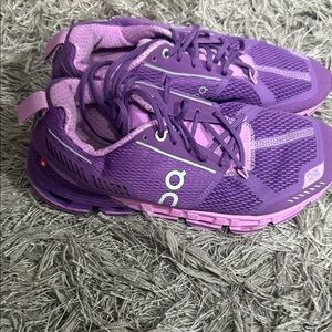 On Running Lavender Mesh Sneakers